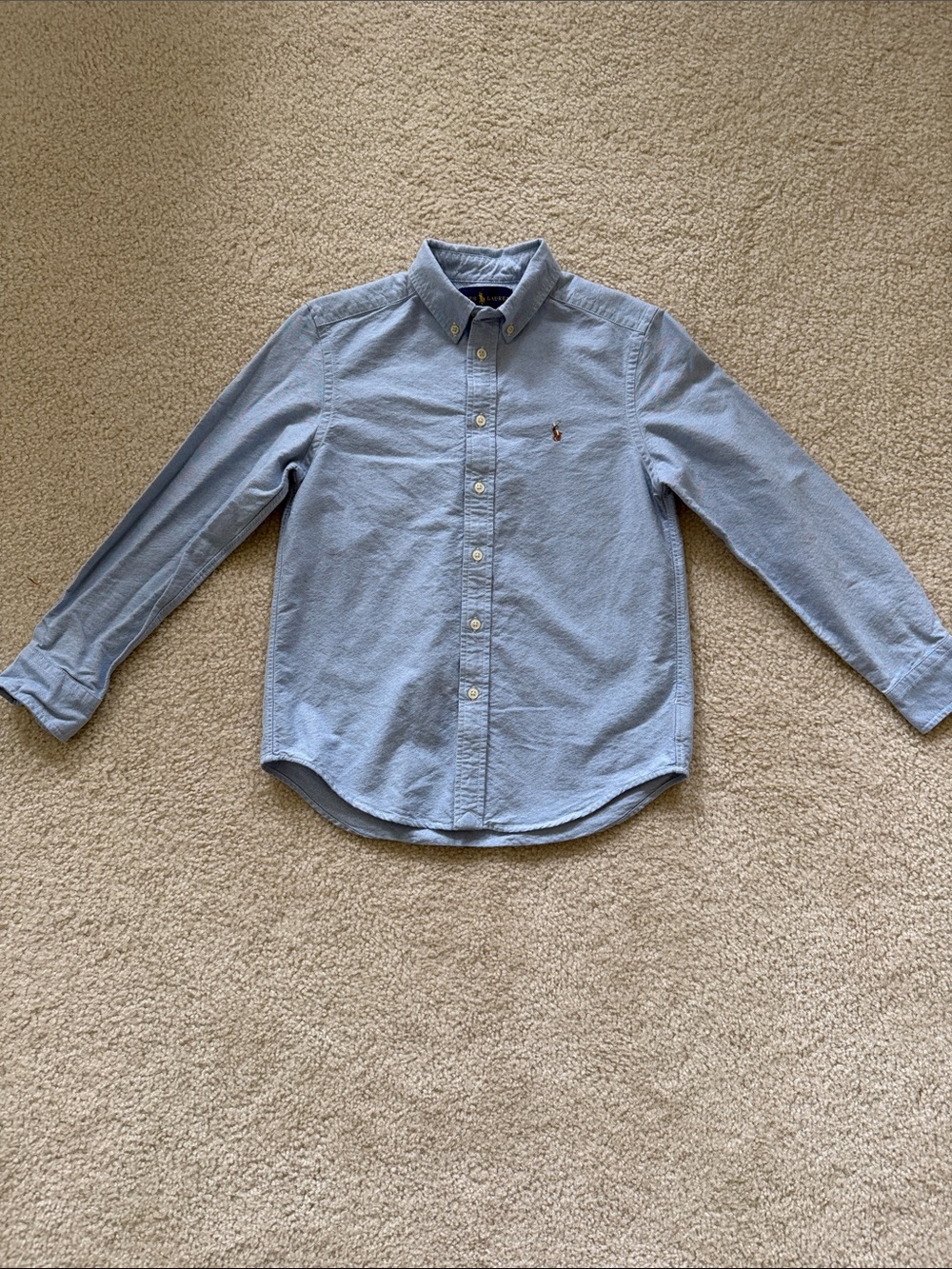 Excellent condition! Ralph Lauren Boys Button-Down Oxford Shirt